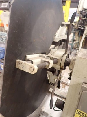 4000 lb. PA Industries, motorized uncoiler, manual expansion, back plate, loop Control - Image 5