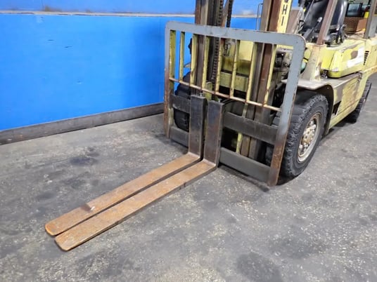 8000 lbs. Mitsubishi #FD35, Propane Forklift, 57" x6" forks, 97" mast, 37887 hours, AS IS - Image 2