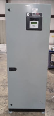 600 Amp. General Electric Zenith, ZTG, Automatic Transfer Switch, MX150 digital controller, 277/480 Volt - Image 1