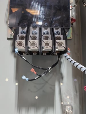 600 Amp. General Electric Zenith, ZTG, Automatic Transfer Switch, MX150 digital controller, 277/480 Volt - Image 7