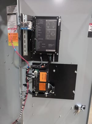 600 Amp. General Electric Zenith, ZTG, Automatic Transfer Switch, MX150 digital controller, 277/480 Volt - Image 8
