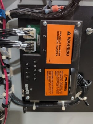 600 Amp. General Electric Zenith, ZTG, Automatic Transfer Switch, MX150 digital controller, 277/480 Volt - Image 10