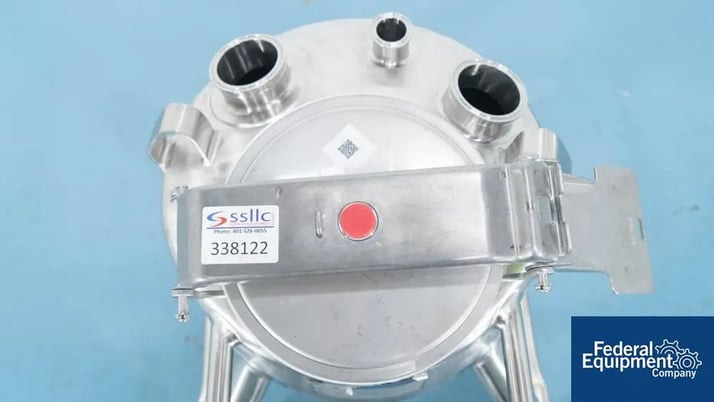 5 gallon Mueller Biopharm #5-GAL-F, Tank, Stainless Steel, 5 psi - Image 4