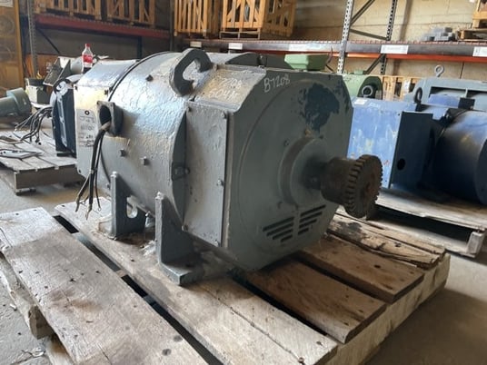 60 HP 650 RPM Powertron, Frame 504AT, DPFVBB, 500 VA, 300 VF - Image 2