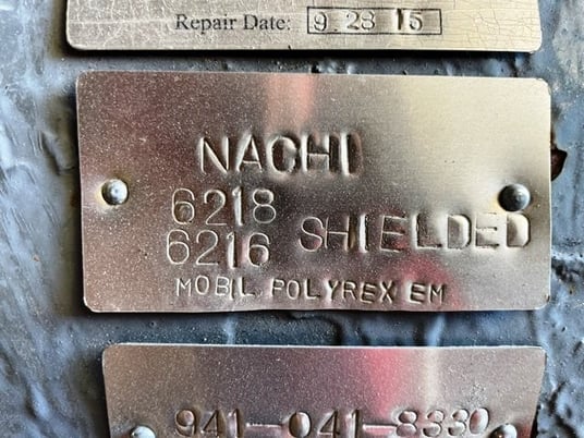 60 HP 650 RPM Powertron, Frame 504AT, DPFVBB, 500 VA, 300 VF - Image 3