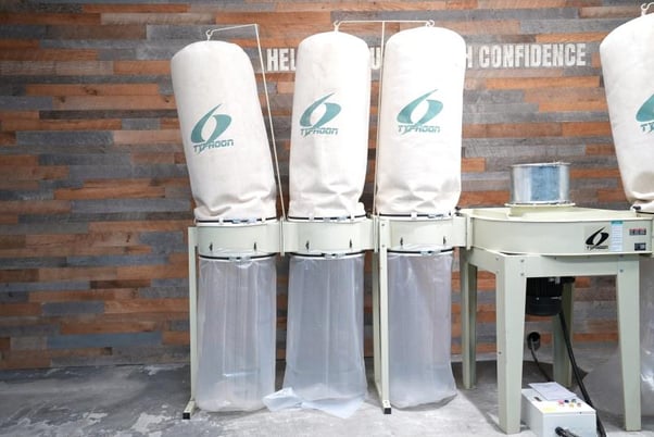 8975 cfm Extrema #DC-3200S-Typhoon, Fabric Filtration Modular Dust Collection System, (5) Fabric Filter Top - Image 2