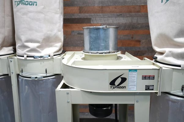 8975 cfm Extrema #DC-3200S-Typhoon, Fabric Filtration Modular Dust Collection System, (5) Fabric Filter Top - Image 3