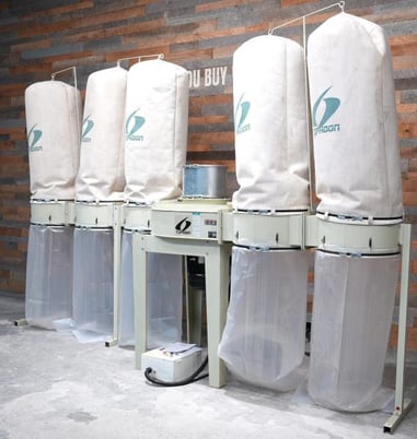 8975 cfm Extrema #DC-3200S-Typhoon, Fabric Filtration Modular Dust Collection System, (5) Fabric Filter Top - Image 5