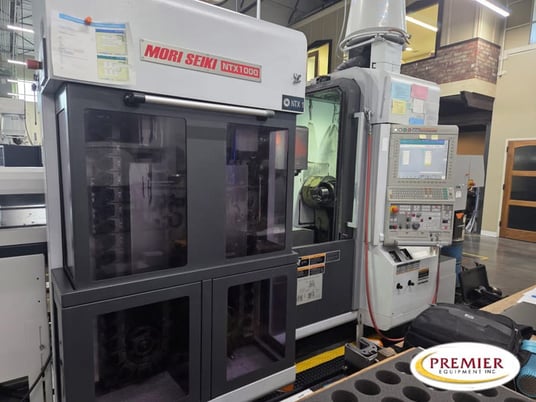 Mori Seiki #NTX-1000SZM, CNC lathe with sub spindle & lower turret with milling, MSX-711 Control, 2011 - Image 1
