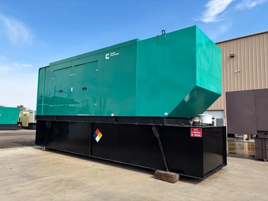750 KW Cummins #QSK23-G7, diesel generator, enclosed, 480 Volts, 2021 - Image 1
