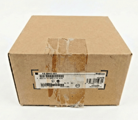 Modicon AS-B883-001 Industrial Control System 800 I/O HI SPD CTR 2CH, Lot of 3 - Image 1