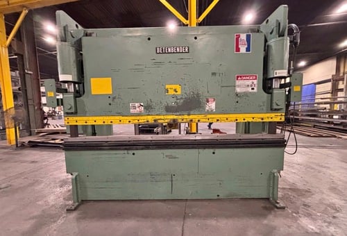 160 Ton, Betenbender #10-160T, Press Brake, 10' overall, 8" throat, 14" open, 6" Shut Height, 20 HP, Back - Image 1