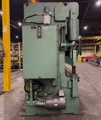 160 Ton, Betenbender #10-160T, Press Brake, 10' overall, 8" throat, 14" open, 6" Shut Height, 20 HP, Back - Image 2
