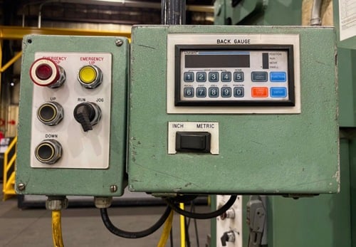 160 Ton, Betenbender #10-160T, Press Brake, 10' overall, 8" throat, 14" open, 6" Shut Height, 20 HP, Back - Image 5