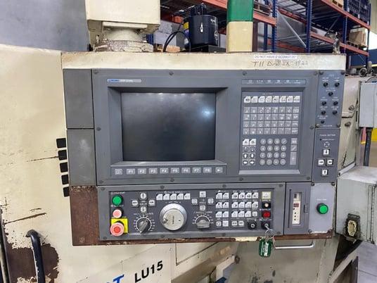 Okuma #LU-15, CNC Lathe, 20.9" swing, 14.2" diameter x 23.6" L max, 4500 RPM, 30 HP, 10" chuck, OSP-7000L - Image 4