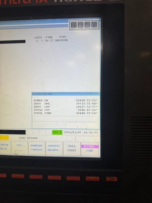 Mazak #VCN 700E/40-II, 4 Axis vertical machining center w/Nikken 302MA CNC Rotary Table, 80" X, 27.6" Y - Image 9