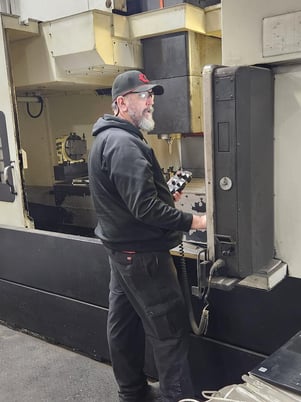 Mazak #VCN 700E/40-II, 4 Axis vertical machining center w/Nikken 302MA CNC Rotary Table, 80" X, 27.6" Y - Image 10