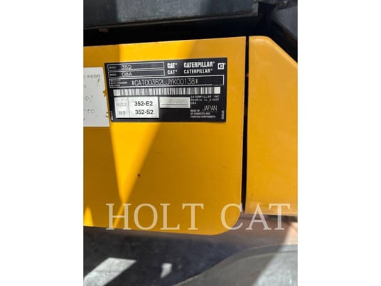 Caterpillar 352 11, 1564 hours, S/N: JYK00138, 2022 - Image 6