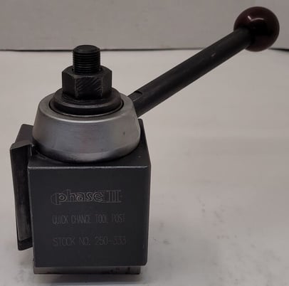Phase II, quick change tool post, 250-333 - 6 Piece Set w/ Holders - Image 2