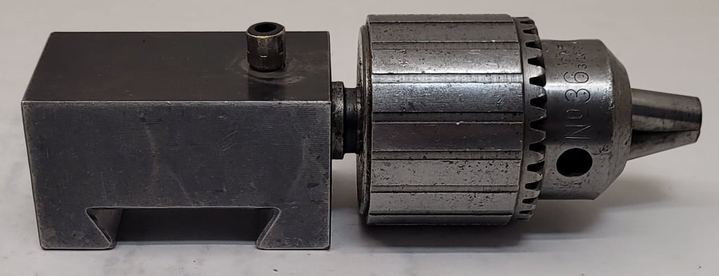 Dorian Tool D35CxA-5 Tool Holder w/ Jacobs No 36 Drill Chuck - Image 2
