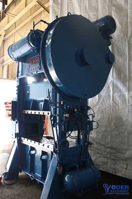 65 Ton, Warco #65-2-48C, straight side double crank, 6" stroke, 20" Shut Height, 4" slide adj., 45 SPM, 10 - Image 3