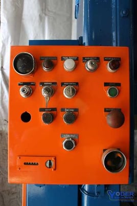 65 Ton, Warco #65-2-48C, straight side double crank, 6" stroke, 20" Shut Height, 4" slide adj., 45 SPM, 10 - Image 8