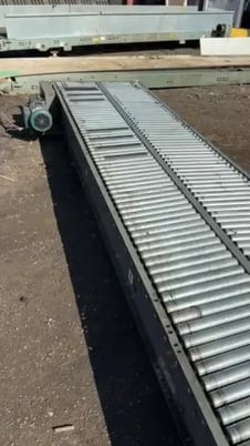 34" wide x 13' long Power Roller Conveyor, 1 HP, 1760 RPM, Tigear 2 gearbox, 15:1 ratio - Image 2