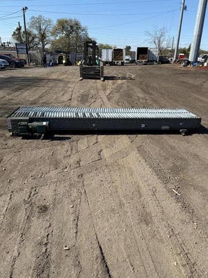 34" wide x 13' long Power Roller Conveyor, 1 HP, 1760 RPM, Tigear 2 gearbox, 15:1 ratio - Image 4