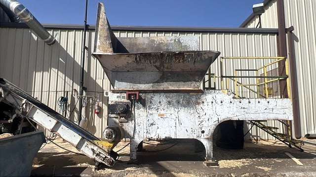 Cresswood #HF60, Hopper Fed Wood Grinder, 60" rotor, 75 HP - Image 1