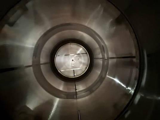 8300 gallon Mueller, Stainless Steel Jacketed Vertical Tank, 117" diameter x 143" height, 15 psi @ 100&deg;F - Image 3