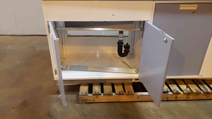 Fisher Hamilton, Sink Bundle w/ Corner Cabinet, 7' 5" L - Image 4