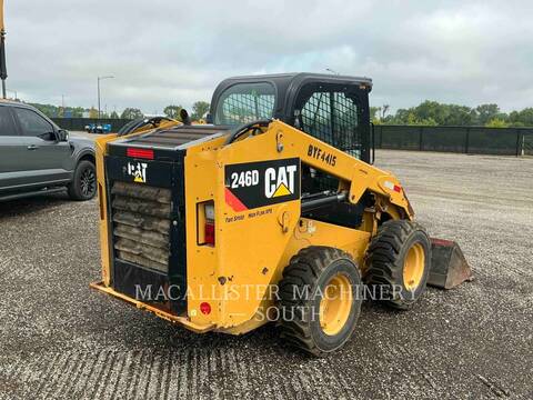 Cat 246D, Skid Steer Loader, 1700 hours, S/N: BYF04415, 2018 - Image 3