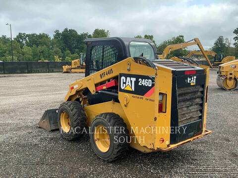 Cat 246D, Skid Steer Loader, 1700 hours, S/N: BYF04415, 2018 - Image 4
