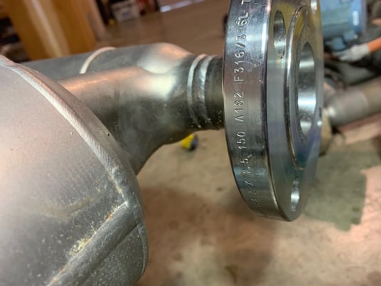 Emerson / Micro Motion #CMF200, Coriolis Flow Meter, 2" line, 150# flange, 800 Processor, 2021 - Image 2