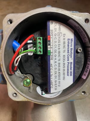 Emerson / Micro Motion #CMF200, Coriolis Flow Meter, 2" line, 150# flange, 800 Processor, 2021 - Image 9