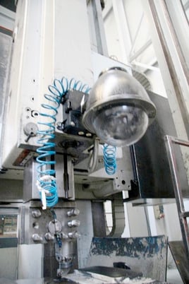 165" Froriep, double column vert.borer, 4200mm table, Siemens 840D SL CNC, updated 2009 - Image 4