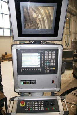 165" Froriep, double column vert.borer, 4200mm table, Siemens 840D SL CNC, updated 2009 - Image 5