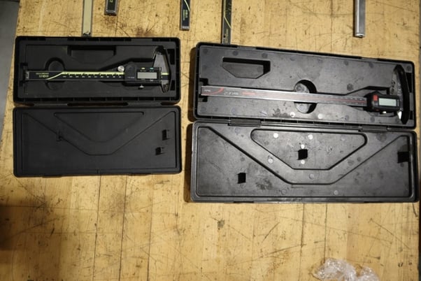 Vernier Calipers, 6" & 12", mixed LOT, Digital & Dial - Image 4