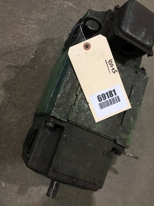 3 HP 1800 RPM Reliance, Frame 1610ATC, ODG, 180 VA, 100 VF - Image 1