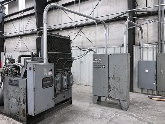 SSI Shredding Systems #3000-H, shredder, 200 HP, 30" x52" chamber, 16" x2" cutter, 6" shaft, 1990 - Image 3