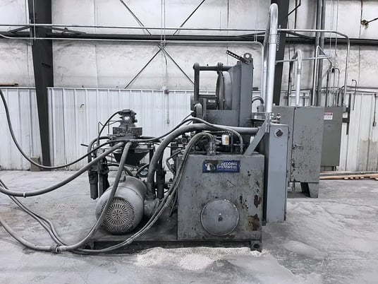 SSI Shredding Systems #3000-H, shredder, 200 HP, 30" x52" chamber, 16" x2" cutter, 6" shaft, 1990 - Image 5