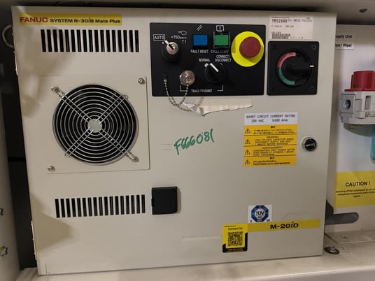 Fanuc, M-20iD/25, 6-Axis Articulated Robot, 25 kg payload, 72" reach, teach pendant, R-30iB Plus controller - Image 8