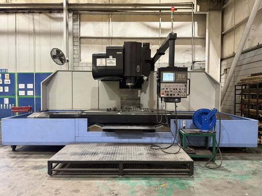 Daewoo Doosan #VM960, CNC vertical machining center, Fanuc 31A, 78.7" X, 37.8" Y.31.5" Z, 6000 RPM, 30 - Image 1