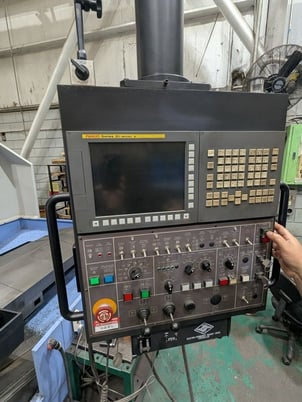 Daewoo Doosan #VM960, CNC vertical machining center, Fanuc 31A, 78.7" X, 37.8" Y.31.5" Z, 6000 RPM, 30 - Image 2