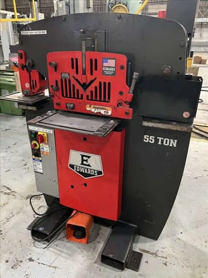 Edwards ironworker, 55 ton, 2018 - Image 2