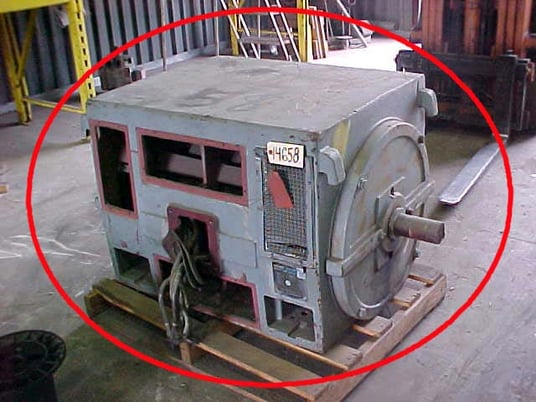 350 HP 1800 RPM Louis Allis, Frame 7108CS, weather protected enclosure type 1, 440 Volts - Image 1
