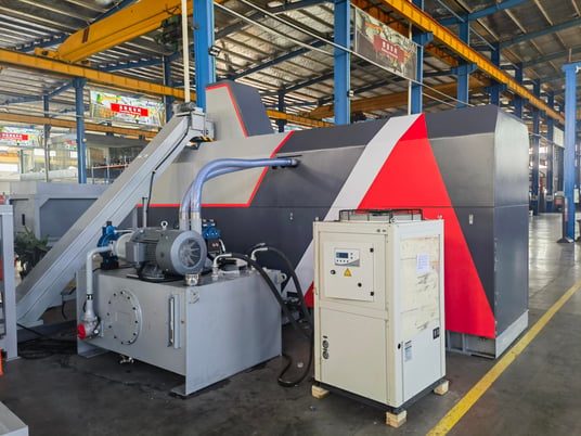 No. BM-6320 Enerpat, Press Metal Chips Briquette Machine for steel, aluminum, titanium, 181 HP - Image 1