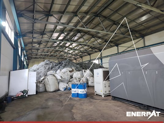 No. BM-6320 Enerpat, Press Metal Chips Briquette Machine for steel, aluminum, titanium, 181 HP - Image 4
