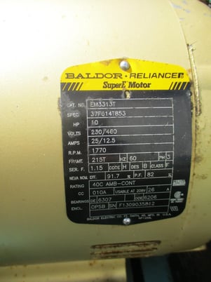 FS Curtis #E-71, Compressor, 10 HP - Image 9