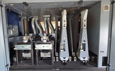 Lissmac #SMD-545-RRTT, deburring machine, 53" W, 26 FPM conveyor, 2017 - Image 5